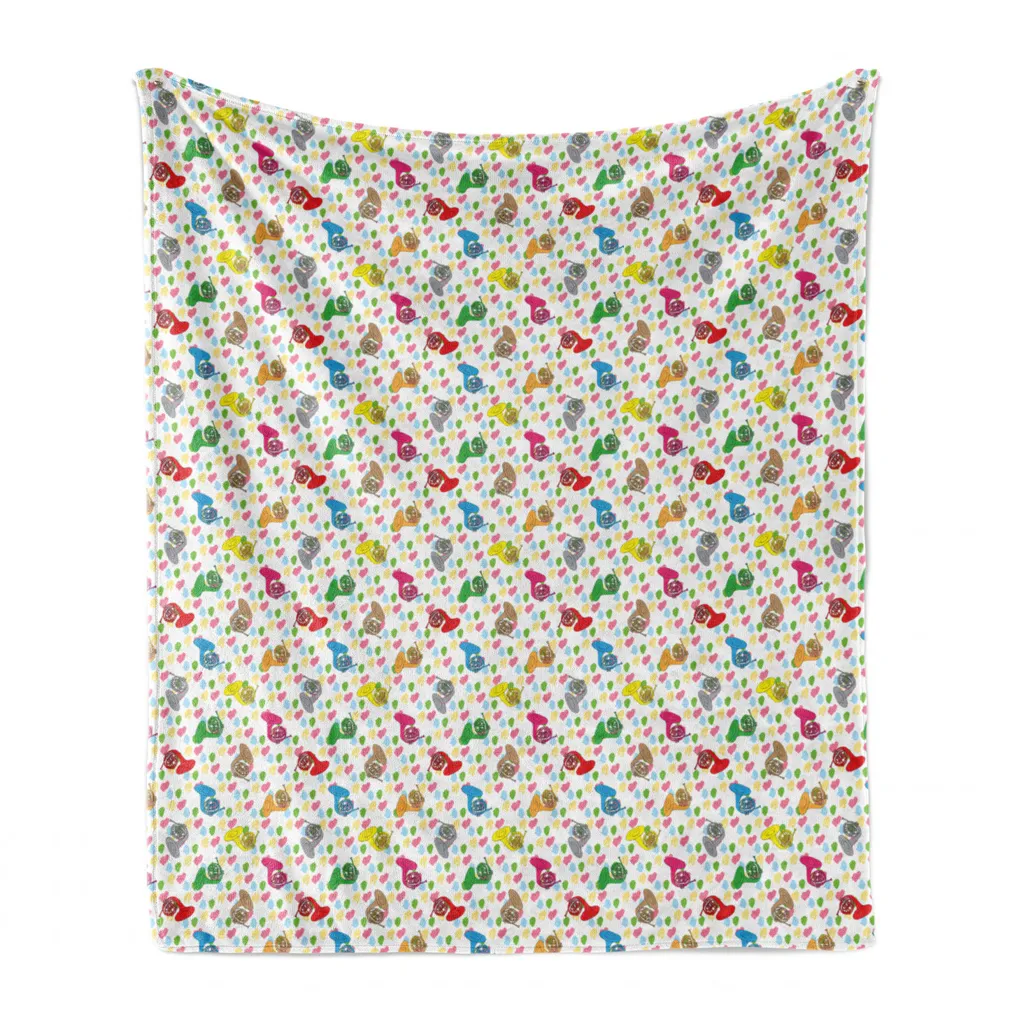 Coperta Benessere ABAKUHAUS 125x175 - Plaid Morbida Flanella