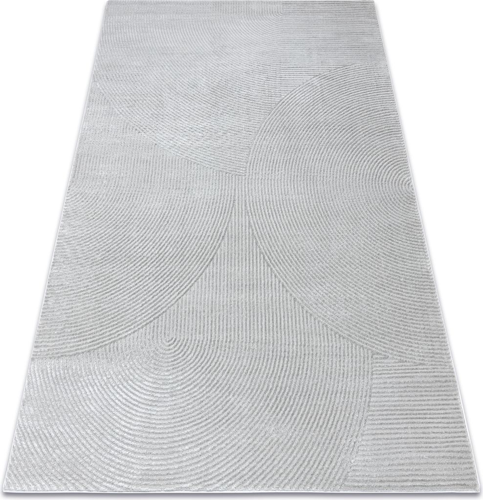 Teppich BALANCE 0194 grau - Geometrisch, strukturell, glamour Grau 240x330 cm