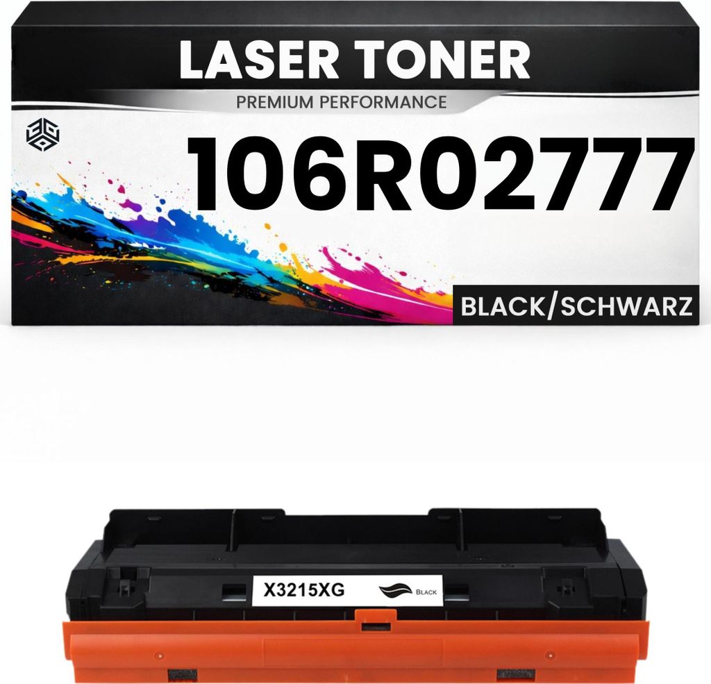 Toner 106R02777 für Xerox kompatibel Schwarz hochwertige Premium Alternative für Xerox Phaser 3052, 3260DNI, 3260, Xerox WorkCentre 3215, 3225
