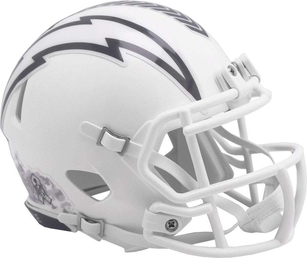 Riddell Speed Mini Football Helm SALUTE Los Angeles Chargers