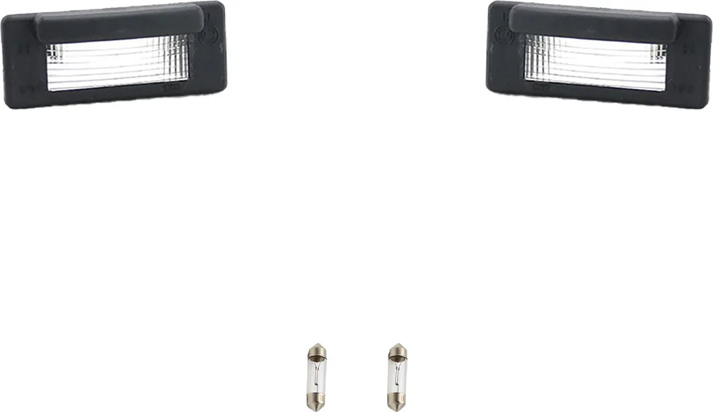Feu de Plaque Immatriculation Sprinter 901 - Paire de Lampes avec Ampoules