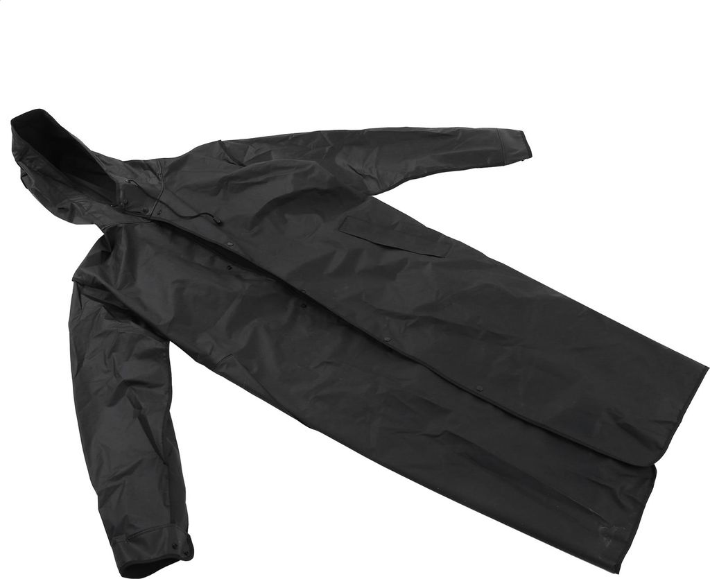 Regenmantel mit Kapuze Tragbar EVA Wasserdicht Outdoor Regenbekleidung für Camping Wandern ReitenL