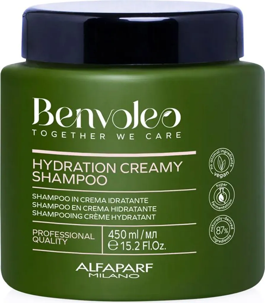 Alfaparf Milano Benvoleo Hydration Creamy Shampoo 450ml pour cheveux