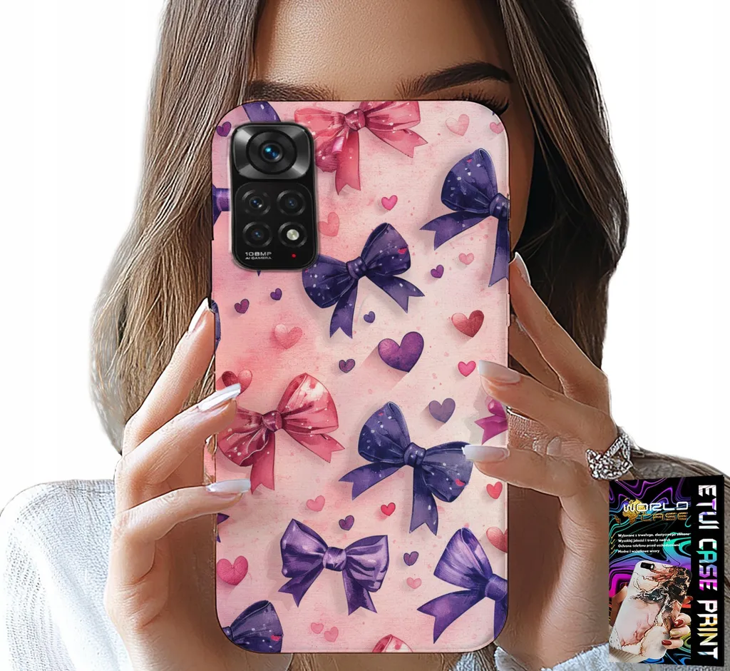 Custodia Per Xiaomi Note 11 / 11S - Nastri Colorati + Vetro