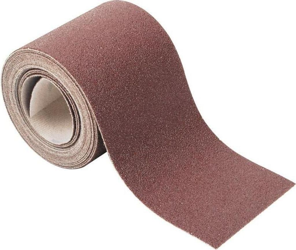wolfcraft 1 Haft-Schliefpapierrolle, K120, 4mx93mm Produktbild 