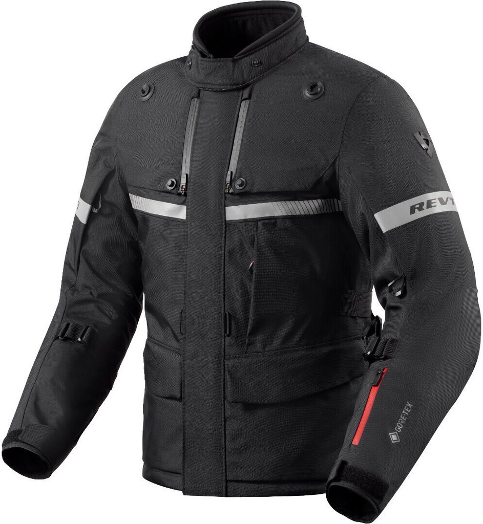 Revit Poseidon 3 GTX Motorrad Textiljacke, schwarz, 3XL