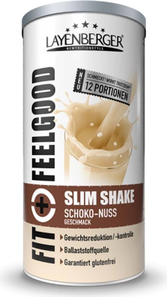 Layenberger Fit+Feelgood Slim Shake Schoko-Nuss 396 g
