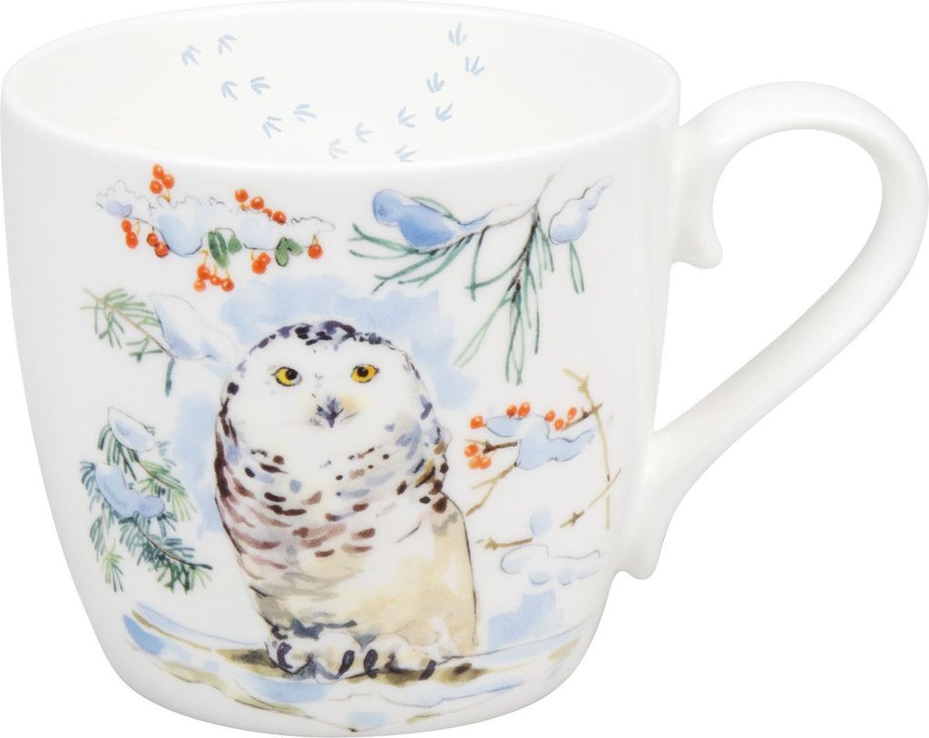 Könitz Becher Winter Owl, Tasse, Eule, Bone China, Bunt, Immagine del prodotto 