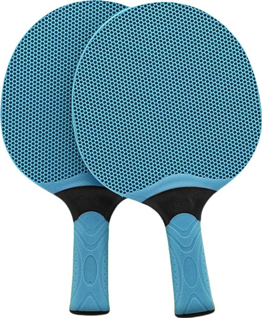 Blauer Tischtennisschläger für Freizeit, leicht, mit angenehmem Griff und guter Kontrolle