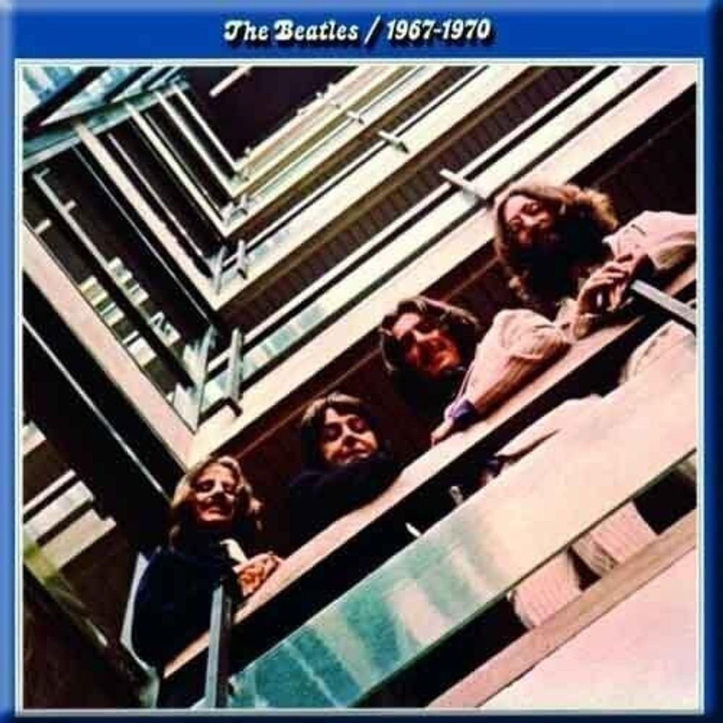 The Beatles Blue Album Magnetka Obrázok produktu 
