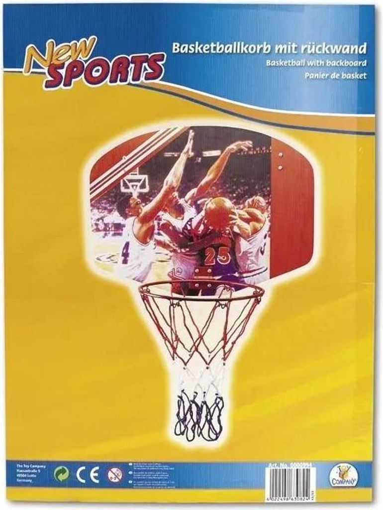 New Sports Basketballboard mit Ring Produktbild 