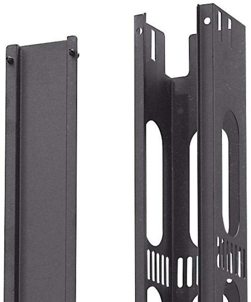 EFB Vertikales Kabelmanagement 42HE, 1 Stk., RAL9005 für Sch (Speditionsversand)
