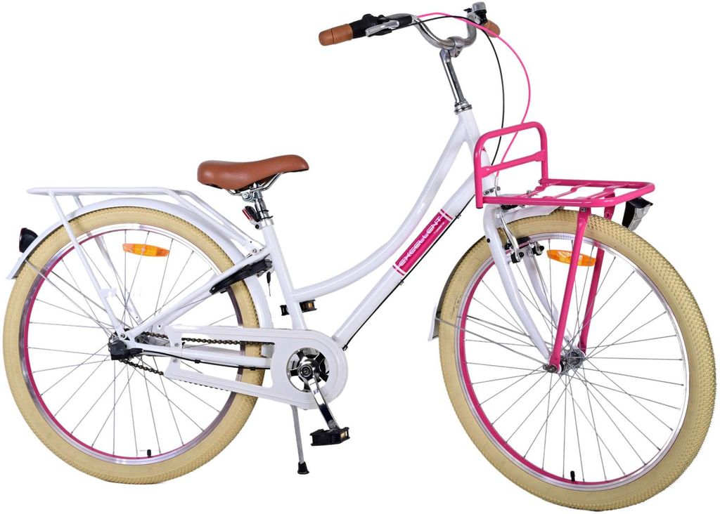Volare 26141, Stadtrad, Kinder, Weiblich, Weiß, 66 cm Produktbild 