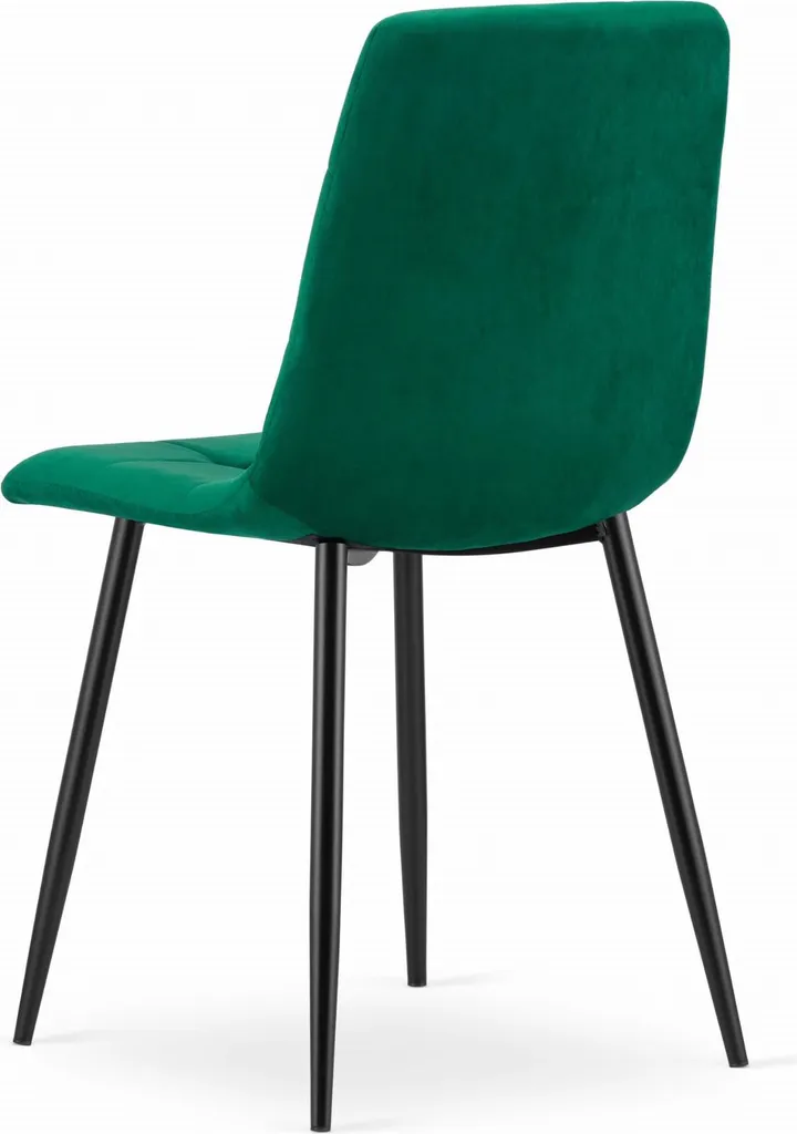 Sedia Valora KARA Verde Scuro - Sedia Moderna per Cucina e Sala - 4