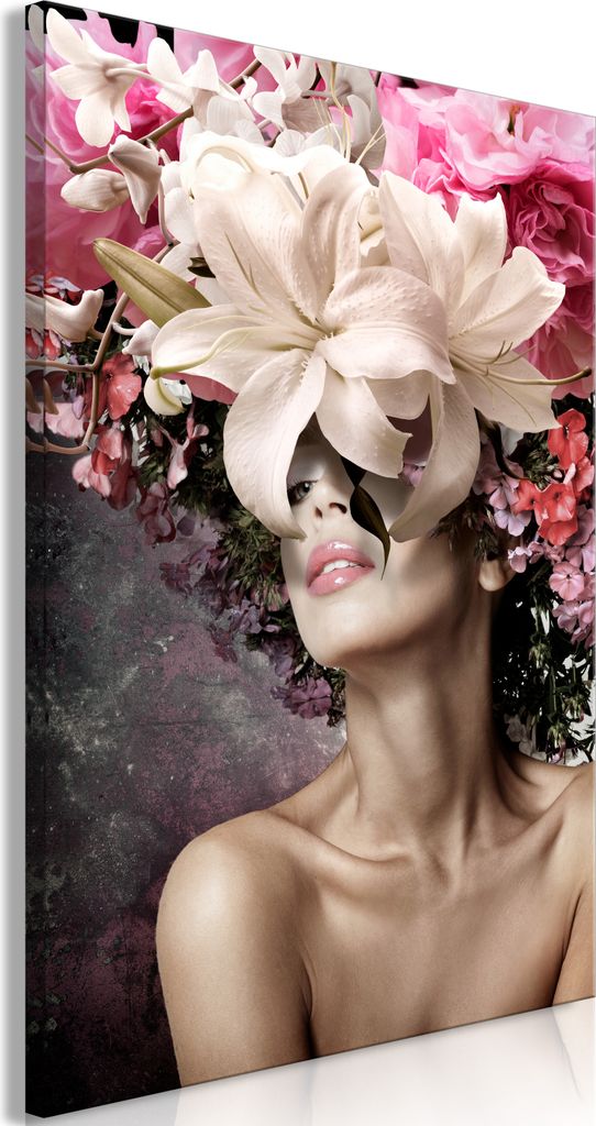 Italienischer Leinwand Leinwandbild - Smell of Dreams (1 Part) Vertical 40x60 cm Menschen h-C-0160-b-a