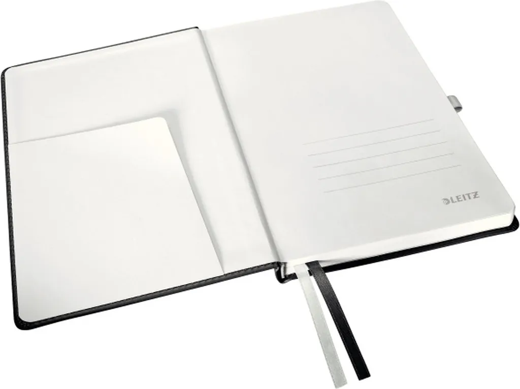 Carnet de notes A5 couverture rigide Leitz Style blanc satiné 160 p. - 3