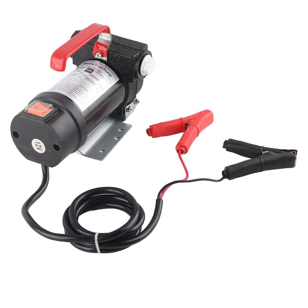 Neue 12V elektrische Dieselölabsaugung Autoölumfüllpumpe mit Kraftstoffdüse