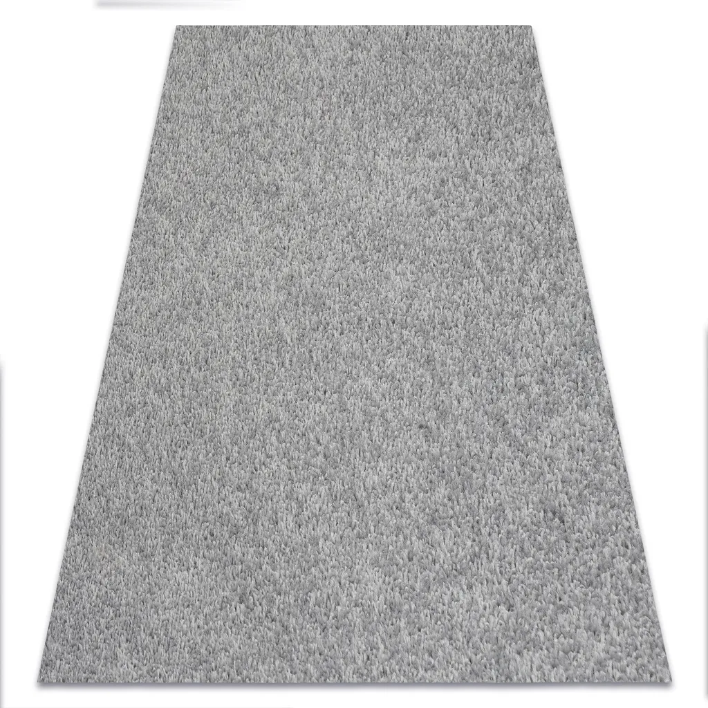 Grand tapis rectangulaire gris 100x200 cm ETON pour salon et bureau