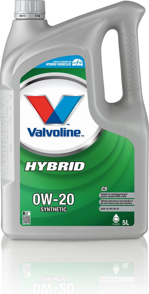 VALVOLINE 5 Liter VAL HYBRID C5 0W20 5 Liter API