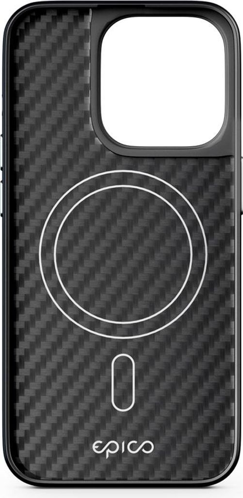 Epico Mag Hybrid Carbon kryt iPhone 15 Pro Max