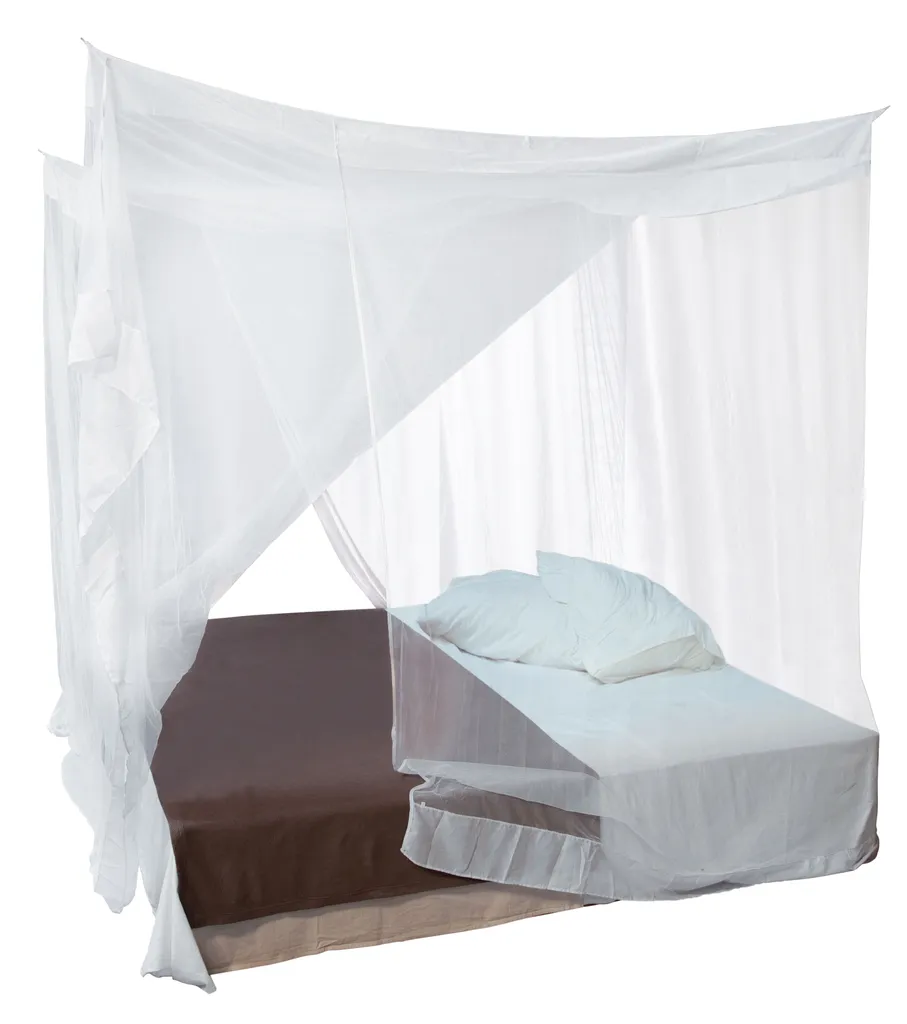 Moustiquaire Lit XL Anti-Piqure 210x200cm Deconet pour Nuits Calmes