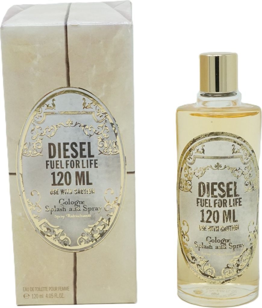 Diesel Fuel For Life Woman Cologne Splash and Spray 120 ml