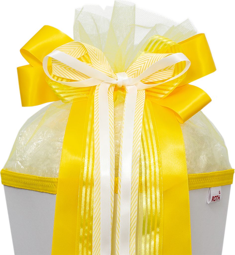 ROTH Schultütenschleife Hello Yellow - fertig gebunden ca. Produktbild 