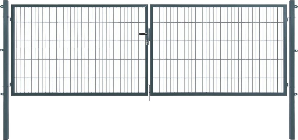 Arvotec Gartentor BxH 400x100 cm mit Schließzylinder und Produktbild 