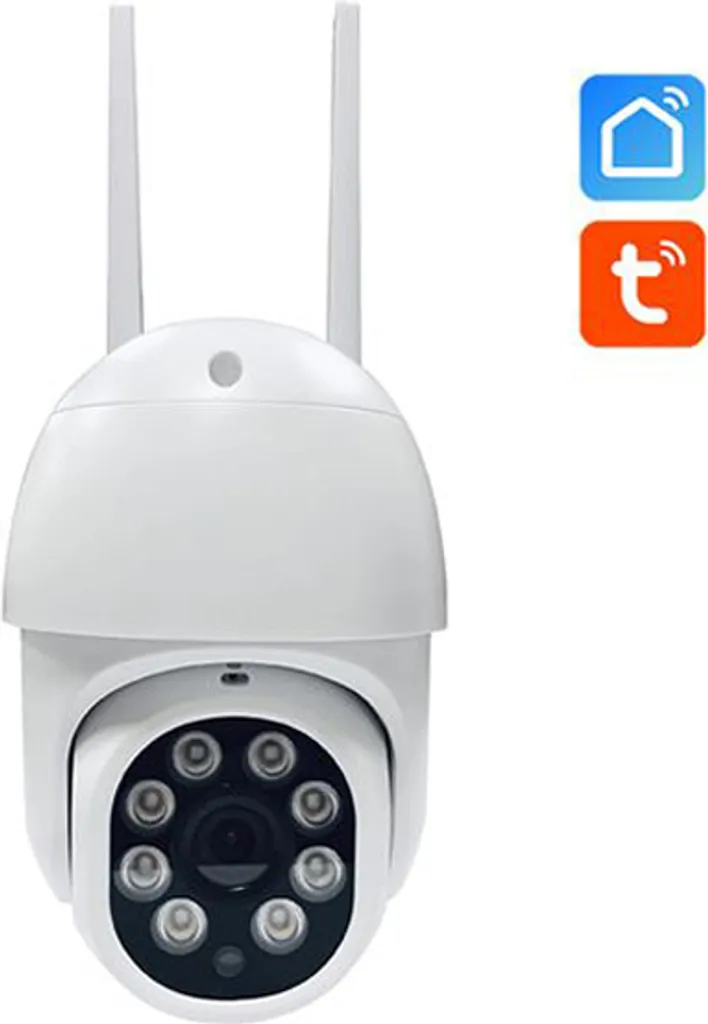Caméra IP SOLIGHT orientable Vision Nocturne et Détection Mouvement