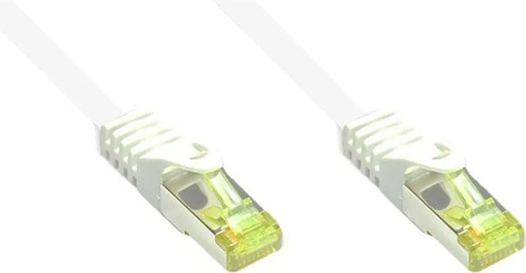 Cavo Ethernet Cat 7 2m Bianco Good Connections 8070R-020W Alta Velocità