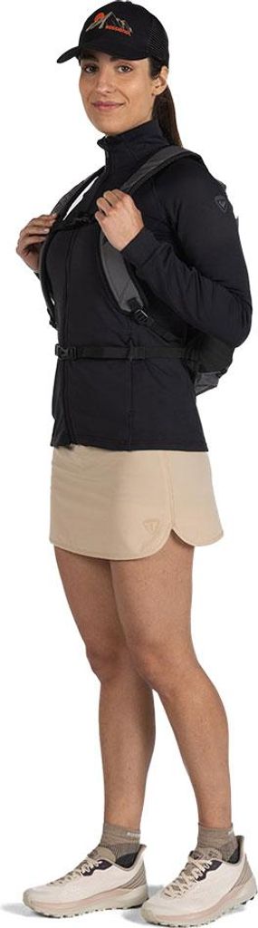 Rossignol Mid Layer Thin Reißverschlusspullover Schwarz S Frau Schwarz S