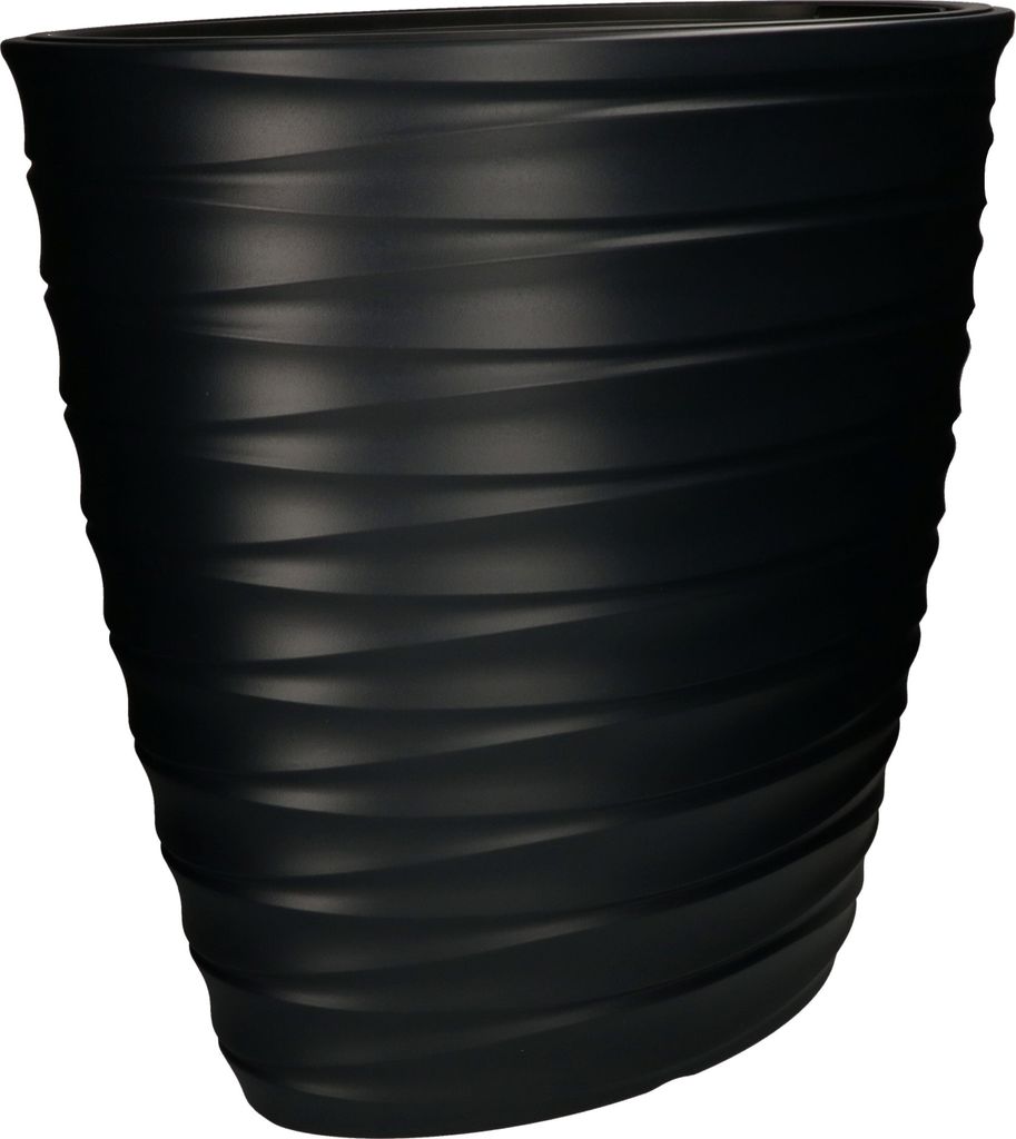 KOTARBAU Frostbeständiger Blumentopf 593x585mm 2in1 mit Innentopf Schwarz