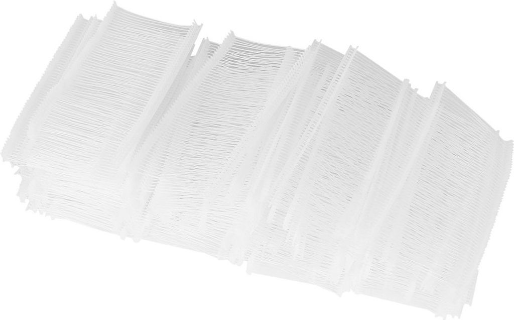 10000 Pcs PP Universal Tuch Preisschild Pin Fit für Preisschild Gun Fastener Pin (Transparent 25mm)