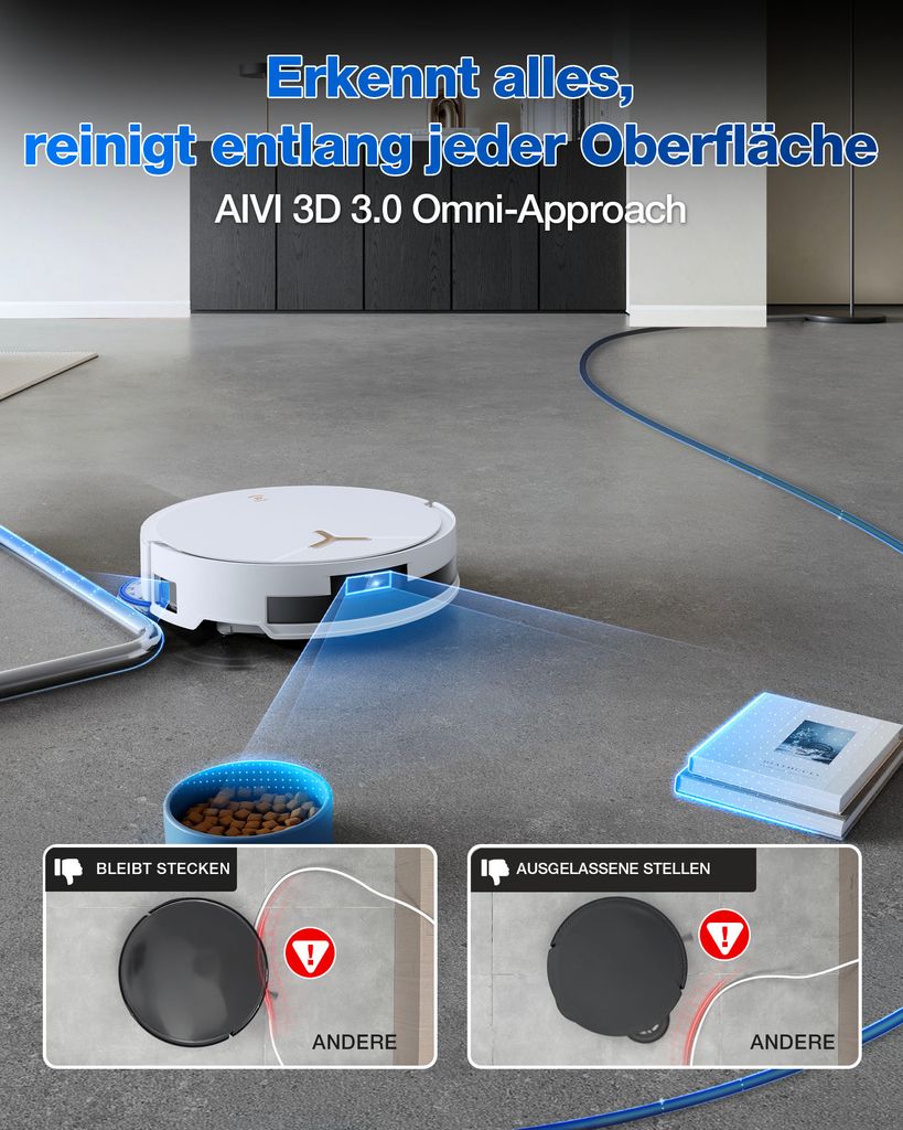 Ecovacs DEEBOT T50 MAX PRO OMNI BLACK Obrázok produktu 38