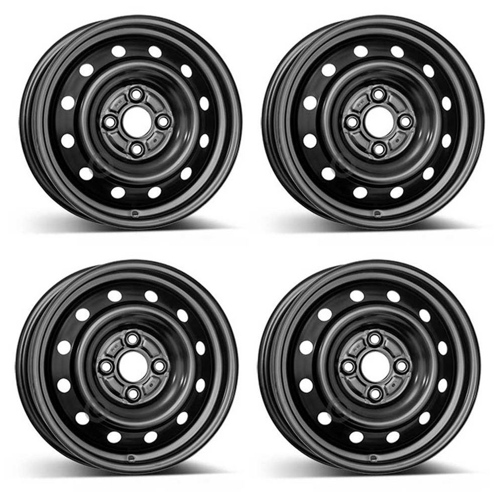 4 Stahlfelgen Alcar 3015 5.0Jx14 ET38 4x100 für Opel Karl