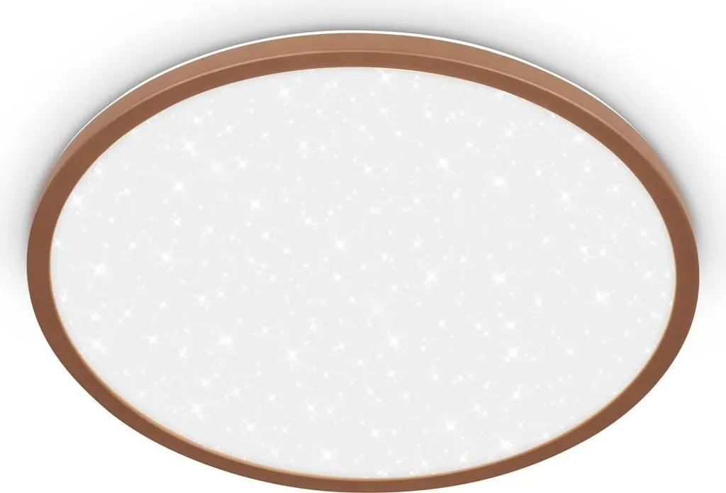 Pannello LED Briloner SLIM Cielo Stellato Ø37,5 - Plafoniera Effetto Caffè