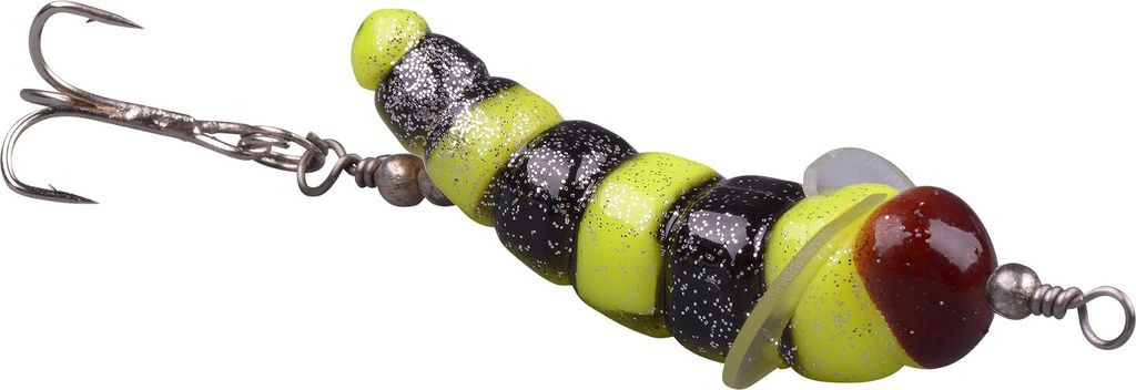 Trout Master Camola 3,5cm 2,5g - Bienenlarven Imitation, Farbe:Yellow / Black