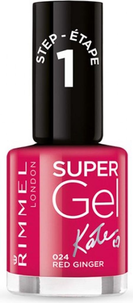 Rimmel London Supergel Kate Nail Lacquer 024 Red Ginger