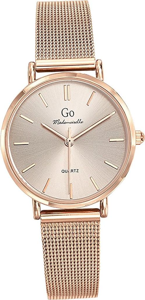 Girl Only Edelstahl Damen Uhr Analog Quarzuhr Armband rosegold D2UGO695431