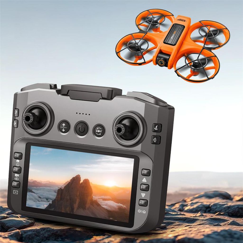 YLR/C S156 RC Drohne mit 4,9" LCD-Fernsteuerung, Produktbild 