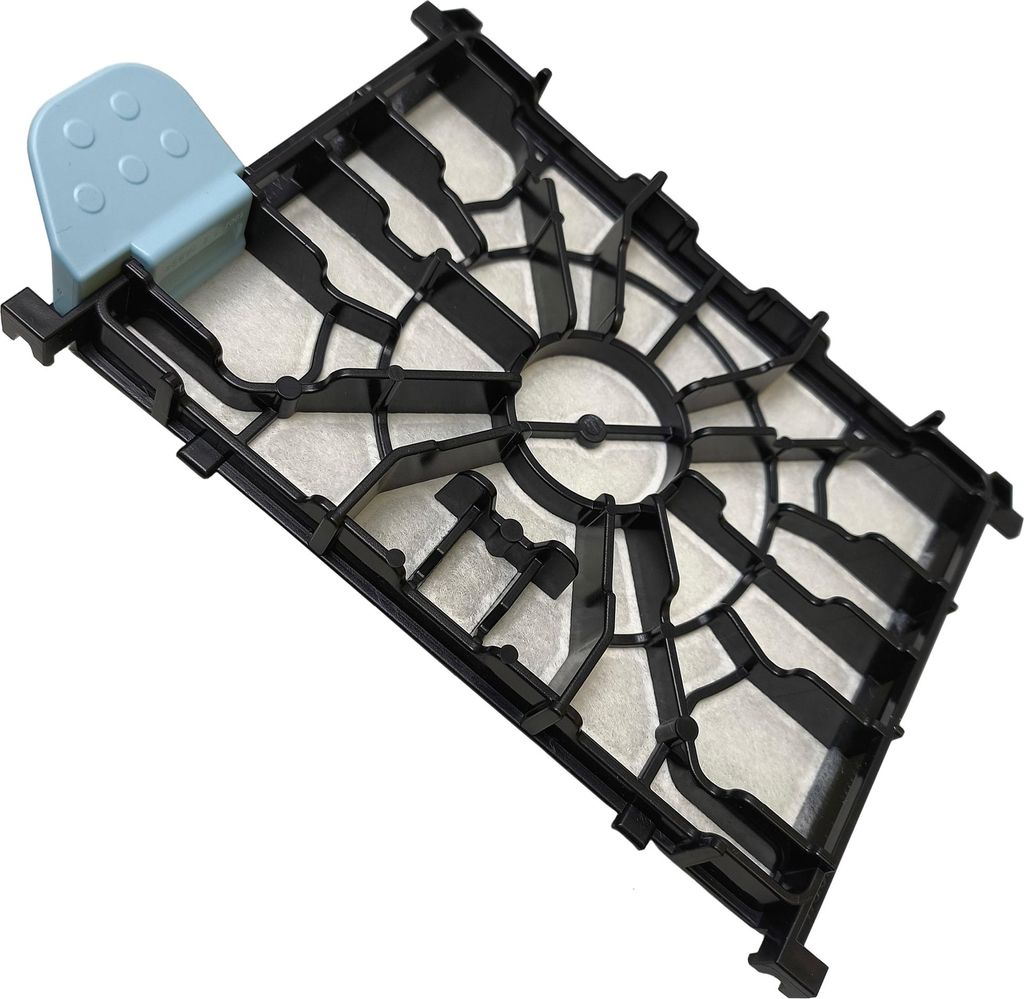 Siemens 00577117 Motorschutzfilter 161x113mm mit blauem Clip für Staubsauger