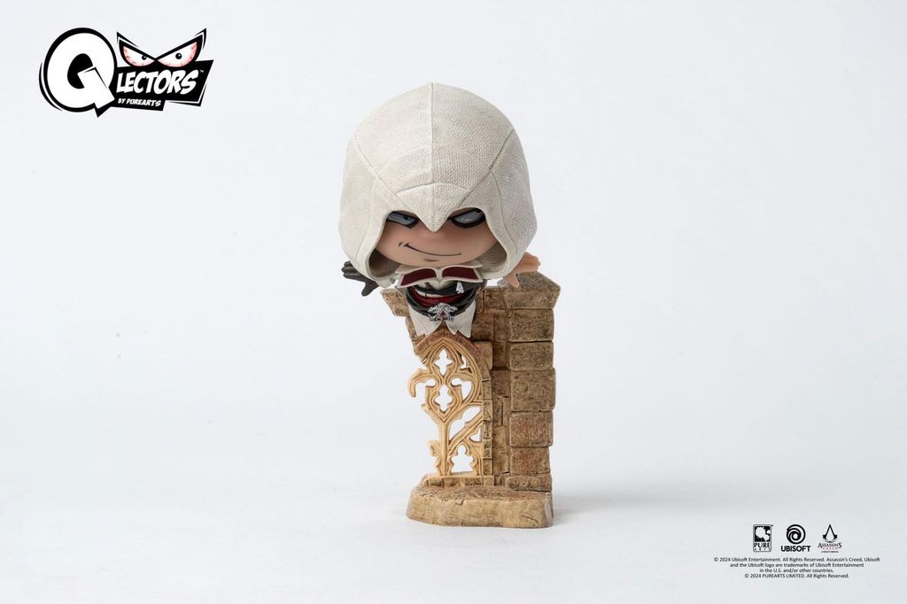 AssassinŽs Creed Qlectors PVC Statue Ezio Leap of Faith 15 cm