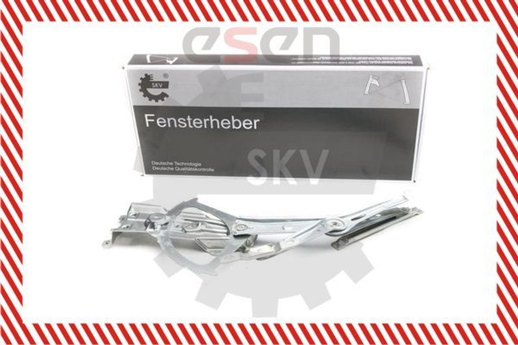 Kreuzarmfensterheber elektrisch ohne Elektromotor 12V vorne links für OPEL ASTRA H (A04)