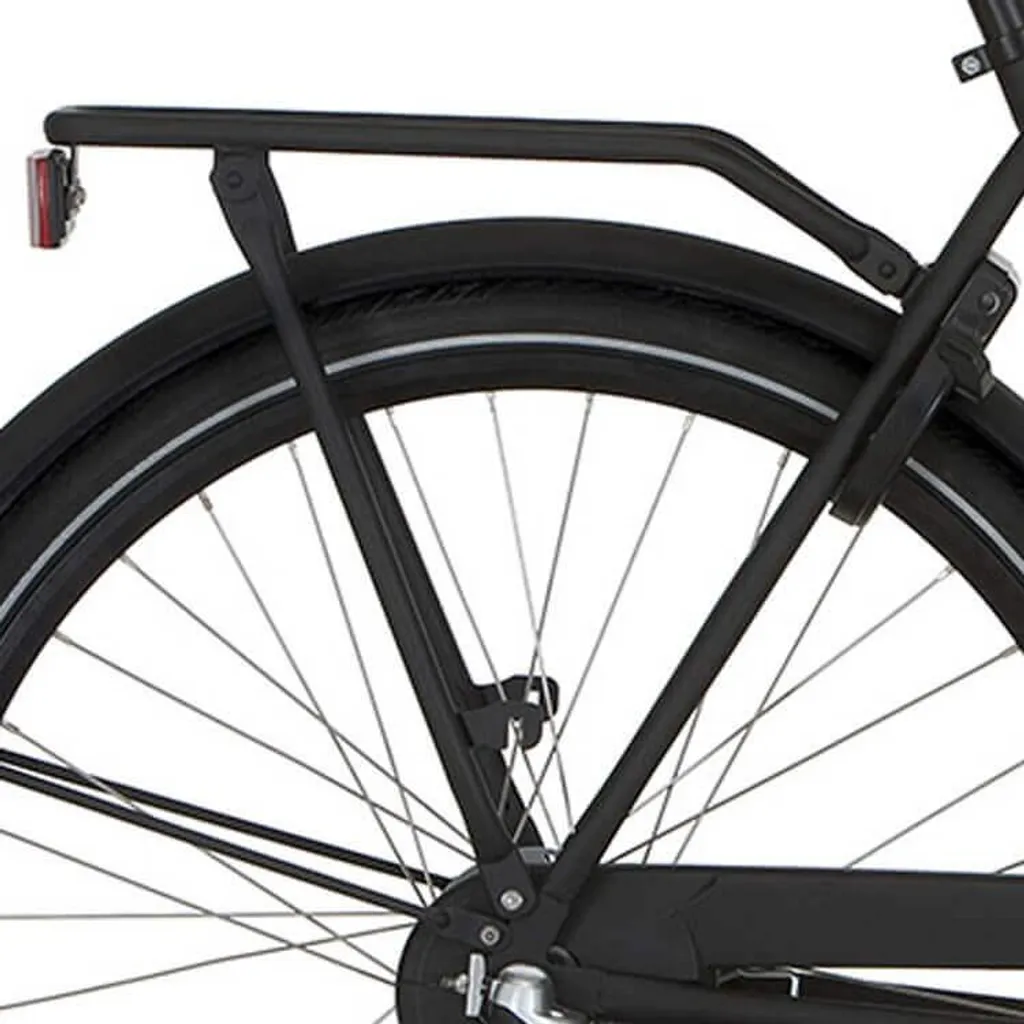 Porte-bagages arrière Cortina U1 49-51 Noir mat - Accessoire vélo robuste