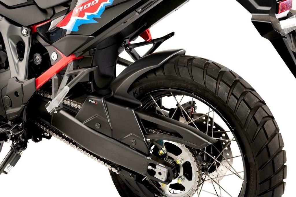PUIG 22260J Hinterradabdeckungen passend fuer HONDA CRF1100L AFRICA TWIN ADVENTURE SPORTS Mattschwarz