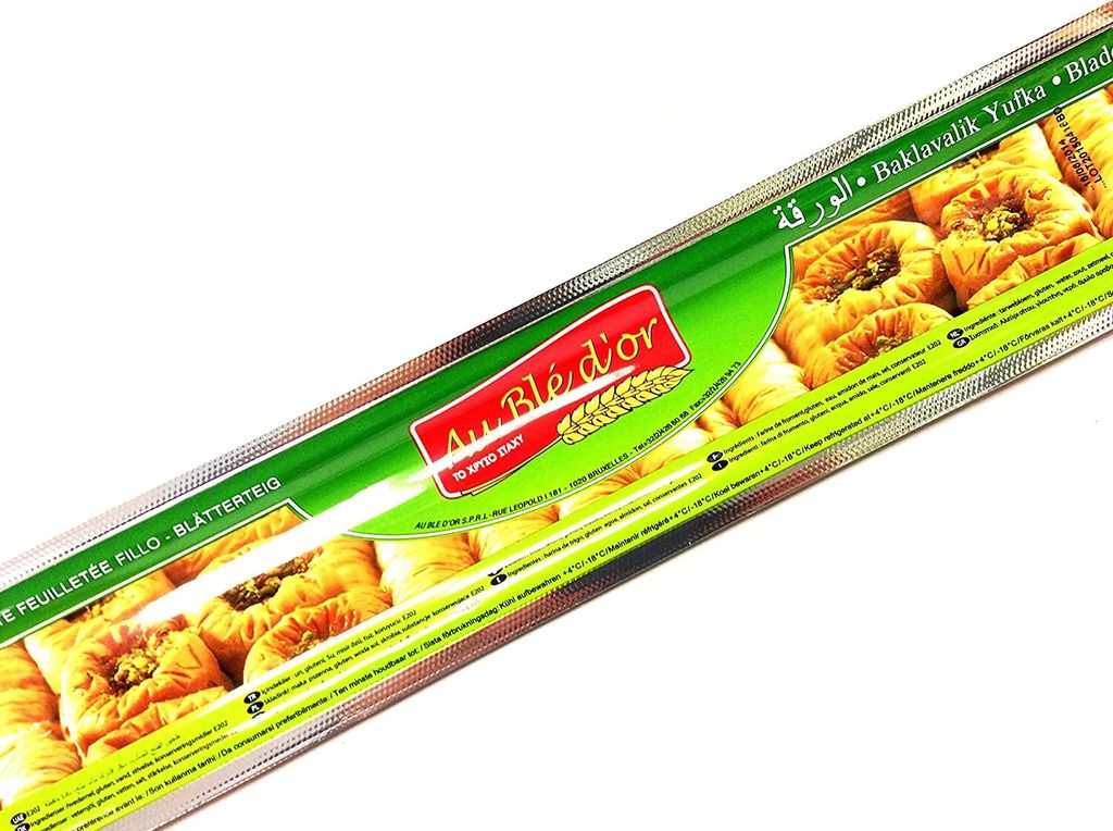 Au ble Dor Baklava Yufkasi - Hauchdünner Filoteig 470g Produktbild 