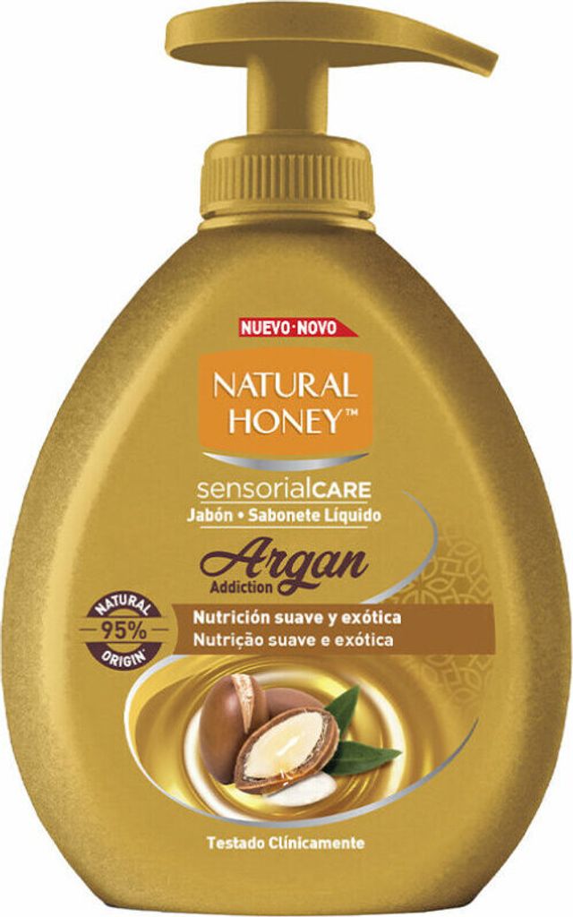 Natural Honey Elixir De Argan Jabón De Manos 300 Ml
