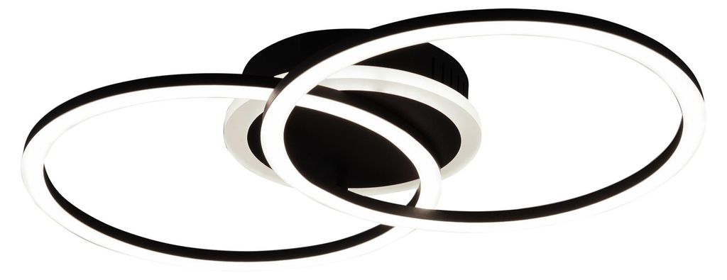 Trio - Deckenleuchte VENIDA - Schwarz - 0x0x7.5 cm Produktbild 