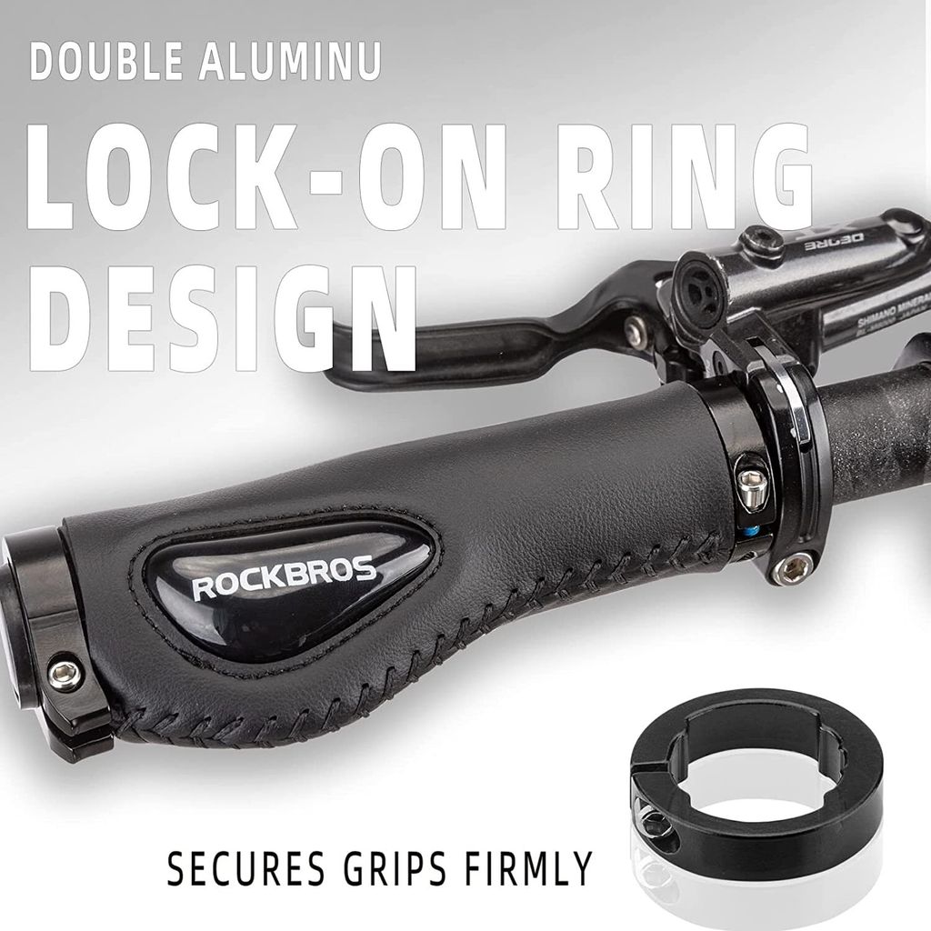 ROCKBROS Fahrradgriffe Ergonomische Lenkergriffe Lock-On Produktbild 3