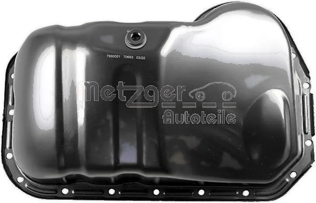 Coppa Olio Motore METZGER 7990051 - Ricambio Acciaio VW Vintage